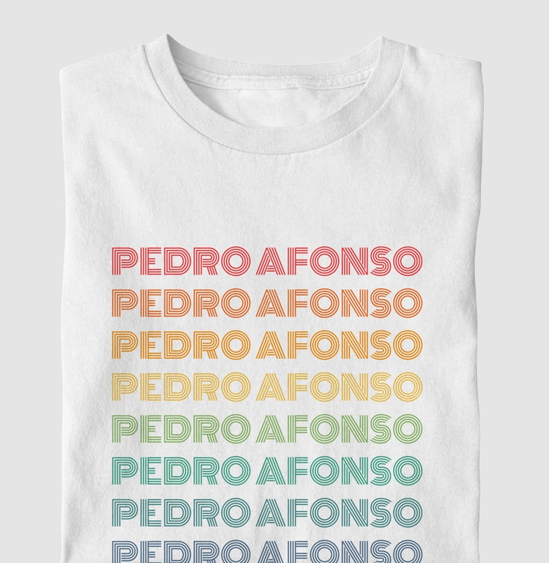 Pedro Afonso Letreiro Retrô