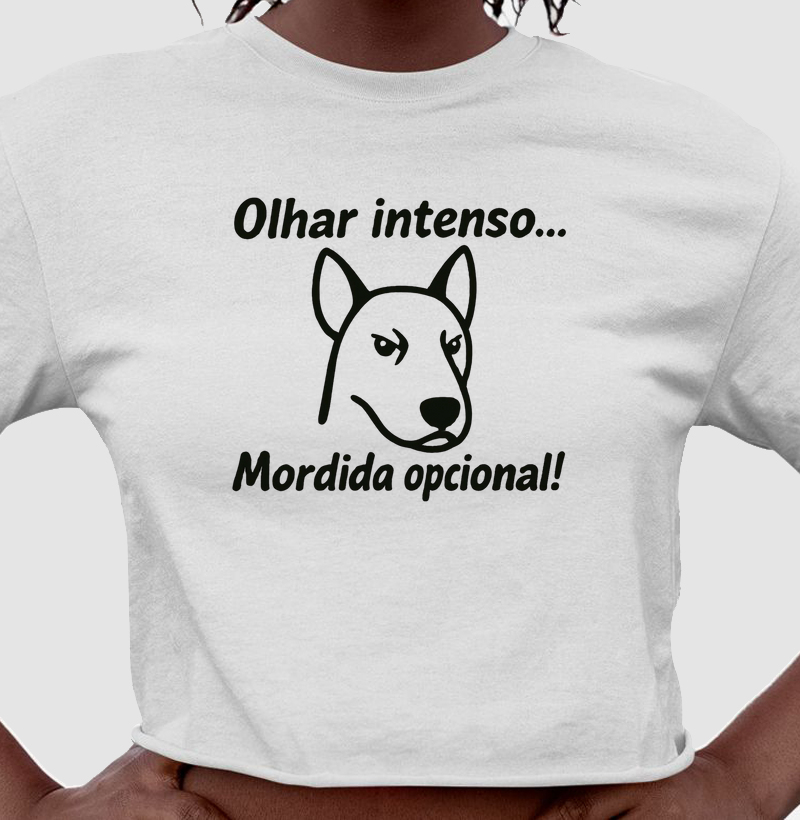 Olhar intenso... Mordida opcional !