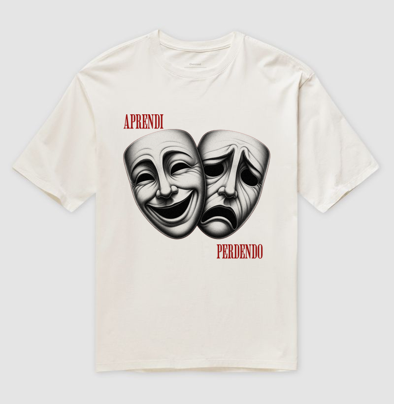 CAMISETA APRENDI PERDENDO