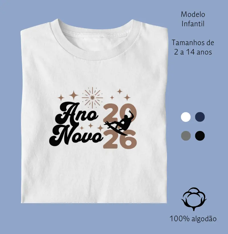 Feliz 2026 Surf (Infantil)