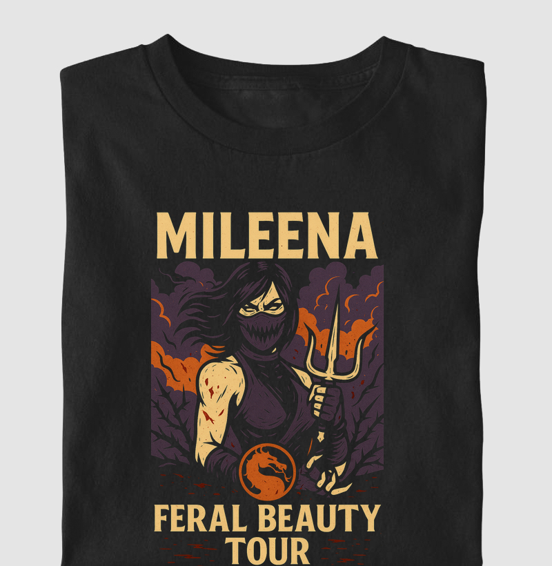 Mileena Feral Beauty Mortal Kombat Rock Collection