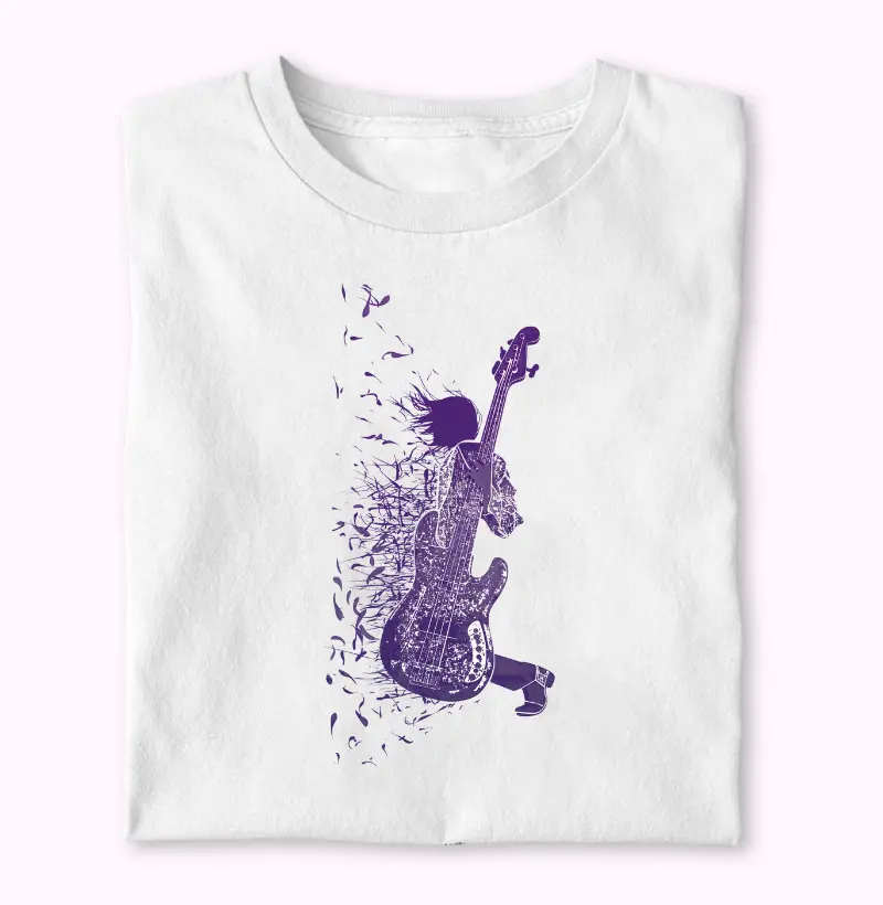 Bassist in Motion