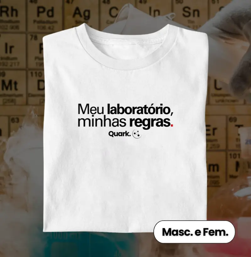 Meu laboratório, minhas regras.