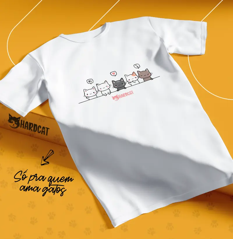 Camiseta HI CAT #3