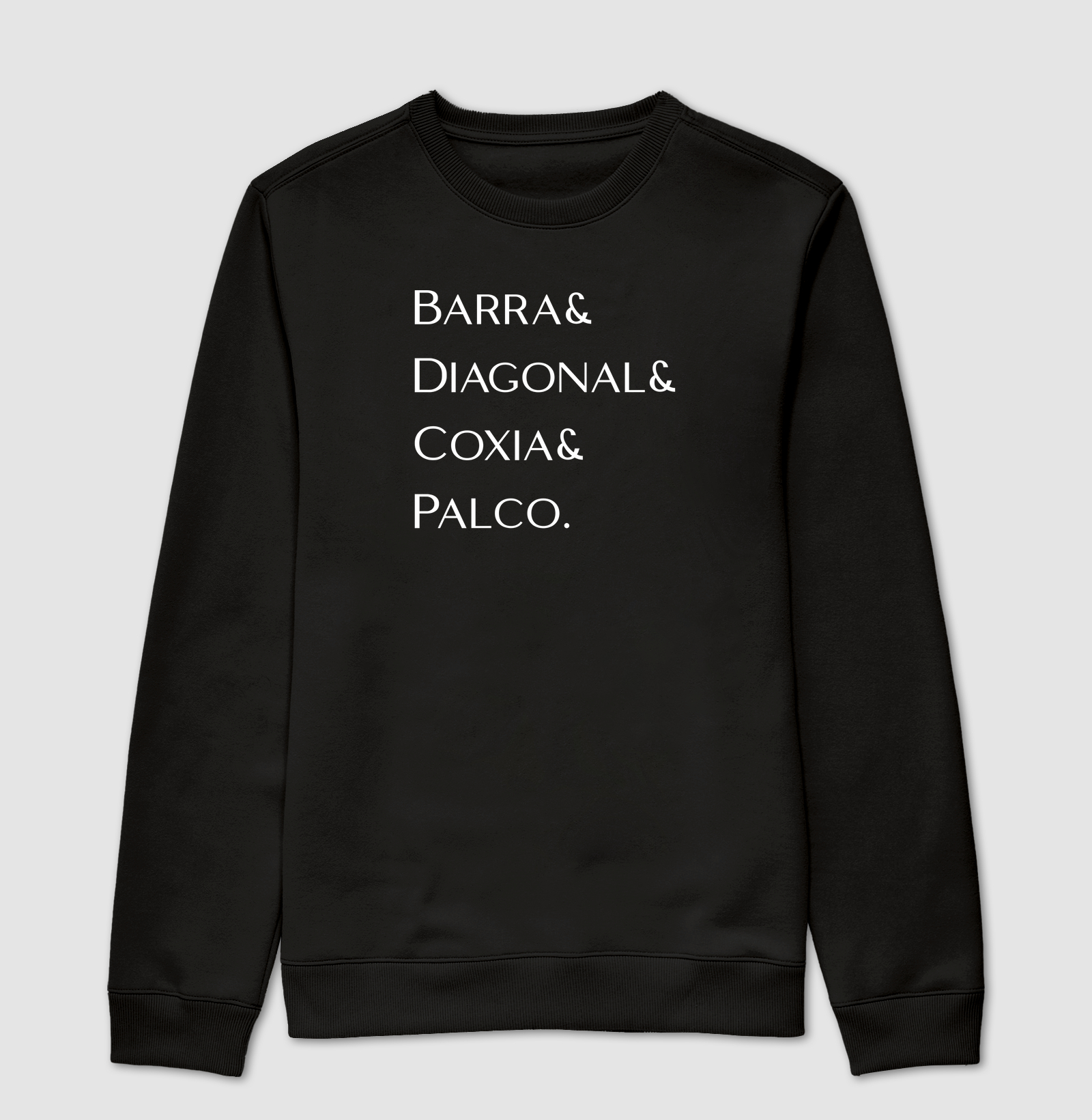 Barra & Diagonal & Coxia & Palco