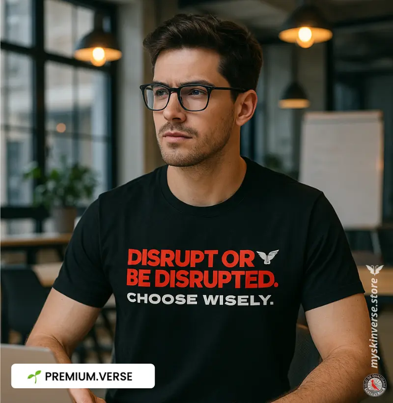 Disrupt or be disrupted.