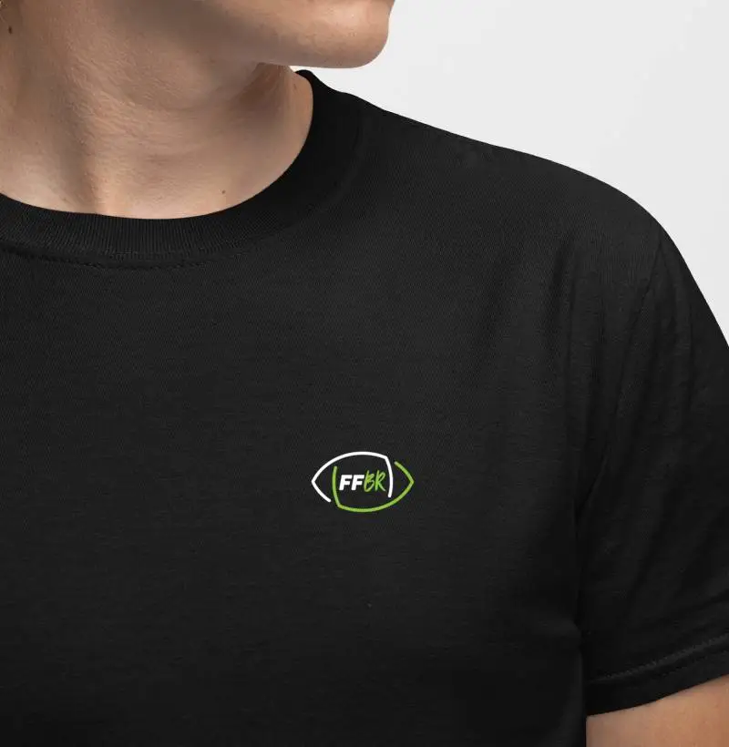 Flag Football Brasil Logo Bola Minimalista