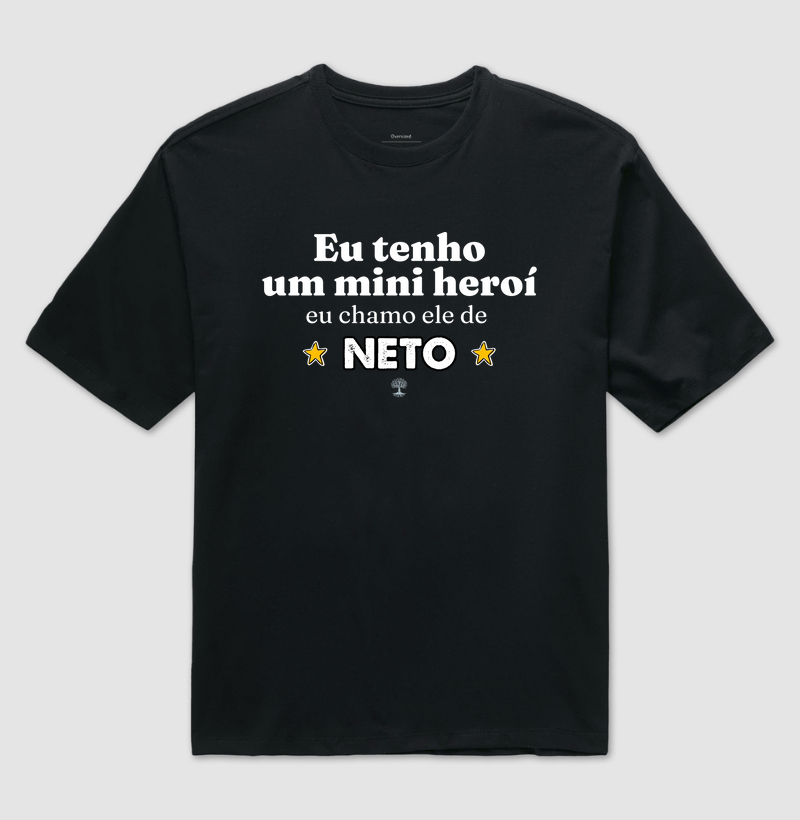 Eu tenho um Mini Herói, Eu chamo ele de Neto