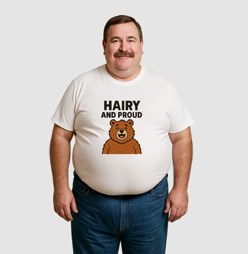 Camiseta Hairy and Proud