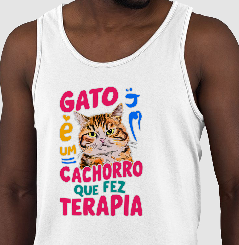 GATO TERAPIA - Camiseta Reserva.Ink Masc/Femin
