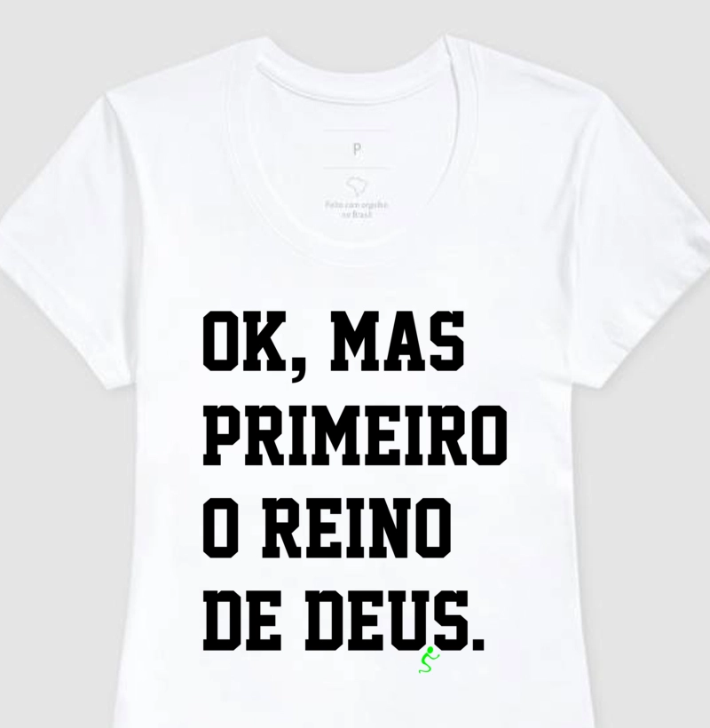Camiseta Feminina Reino