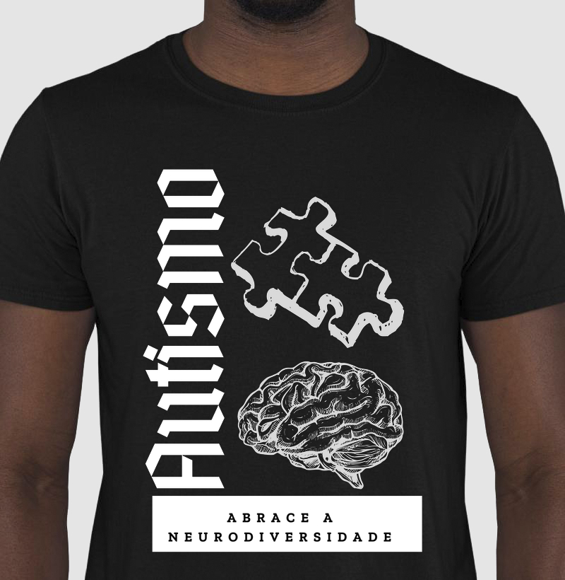 Camiseta-Autismo,neurodiversidade