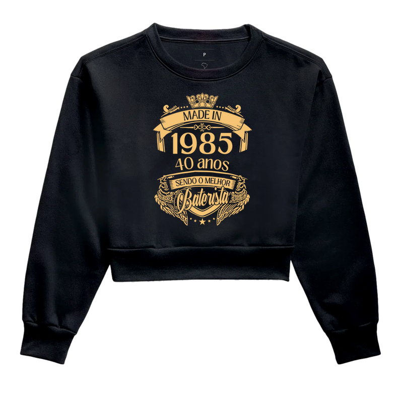 MADE IN 1985 - 40 ANOS SENDO O MELHOR BATERISTA