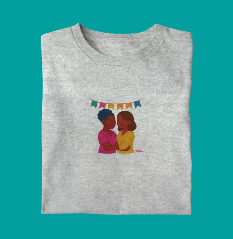 Camiseta "casal L" 2