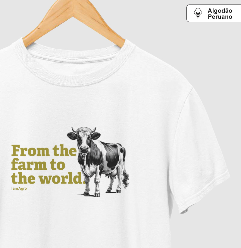 Camiseta COW agro
