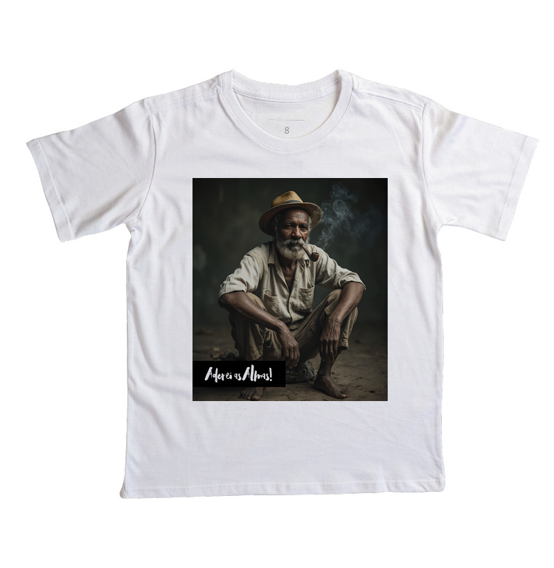 Camiseta Infantil - Preto-Velho - Imagem 4