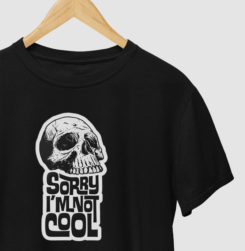 Camiseta Caveira Sorry 