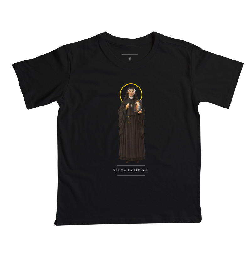 Camiseta Católica – Santa Faustina Kowalska