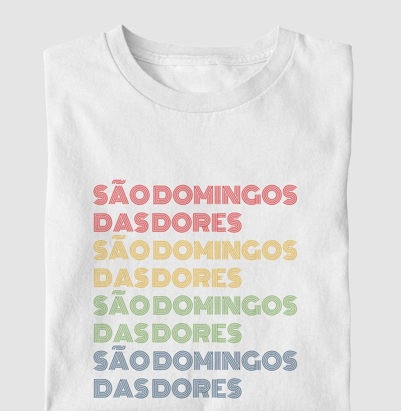 São Domingos das Dores Letreiro Retrô