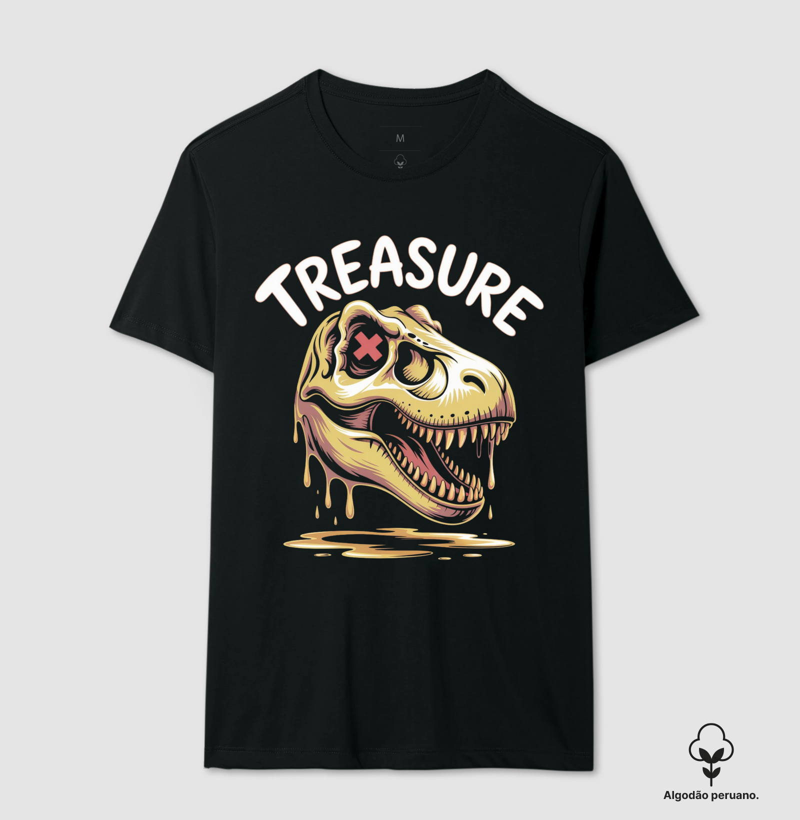 Camiseta "Treasure" - O Tesouro do T-Rex 