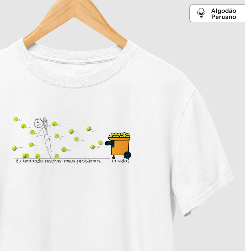 Eu resolvendo meus problemas.