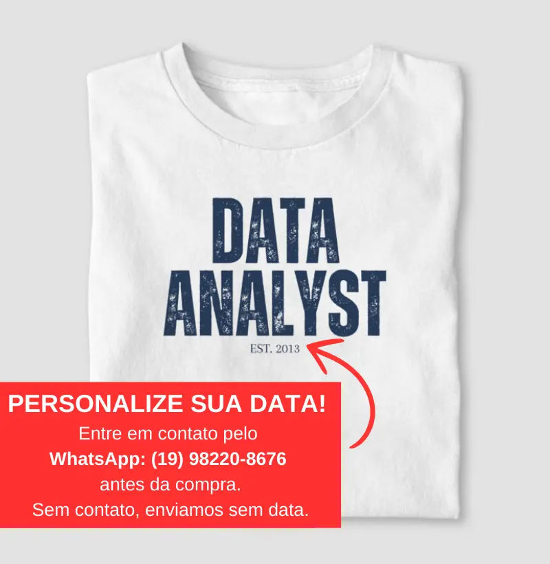 Data Analyst: EST. [Sua data]
