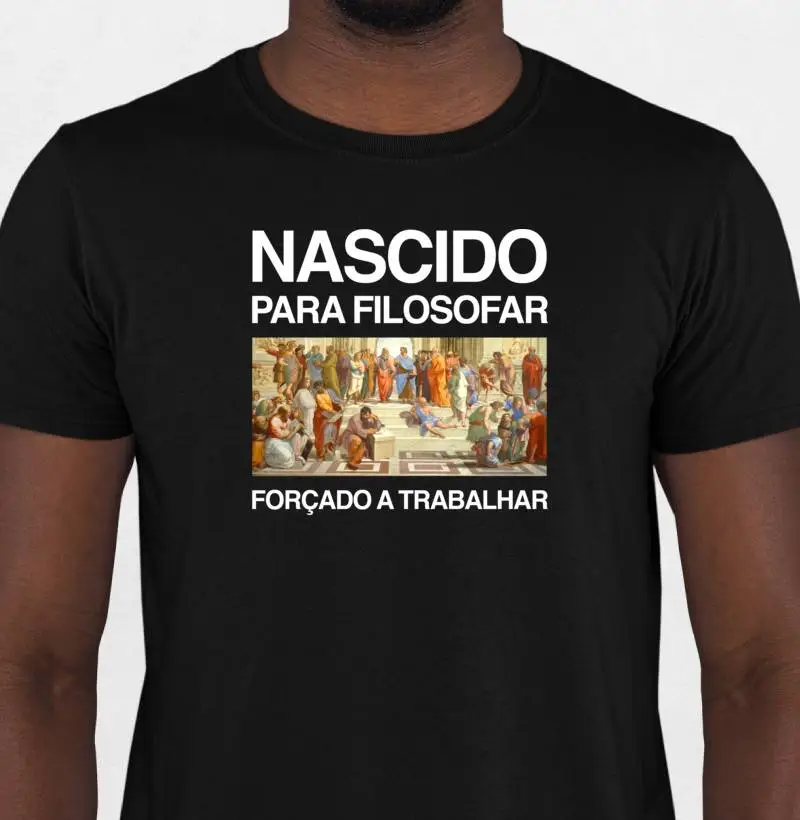 Nascido para filosofar, forçado a trabalhar Masculino