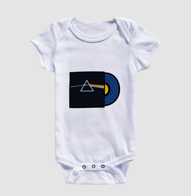 Body Infantil Inspiração Pink Floyd