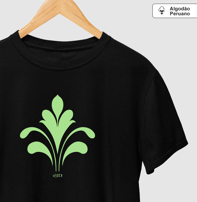 Flor estilizada preta 02