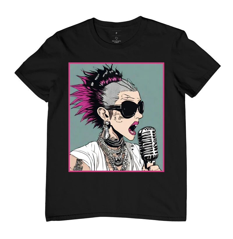 Camiseta Reserva Ink - Cantora Punk