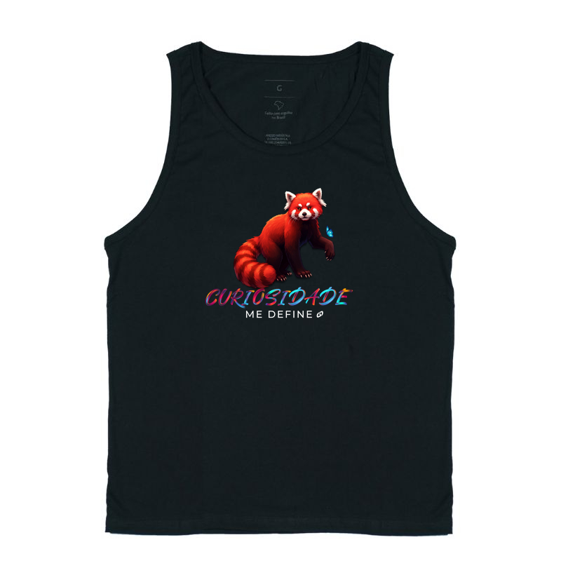Panda-Vermelho - "CURIOSIDADE ME DEFINE"