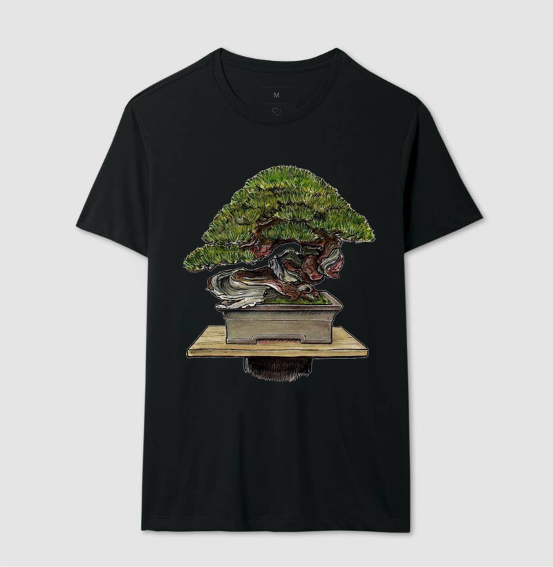 Bonsai camiseta 
