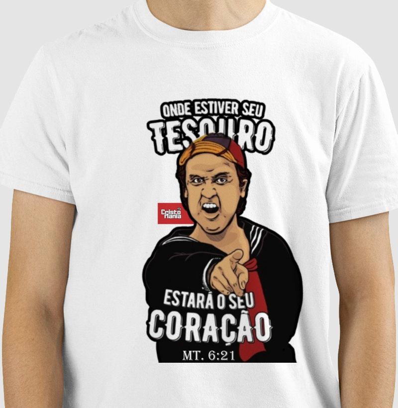 Camiseta - tesouro