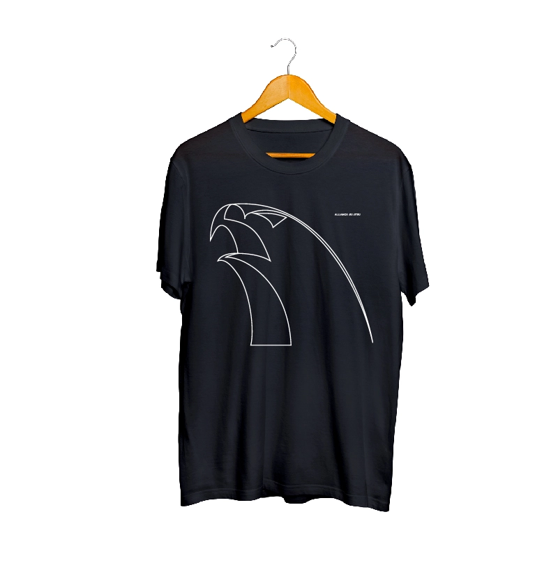 Camiseta Eagle Outline | Preta