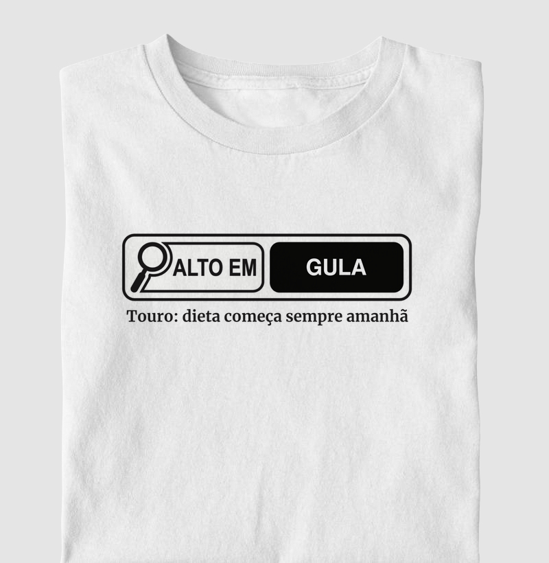Touro: alto em... Gula