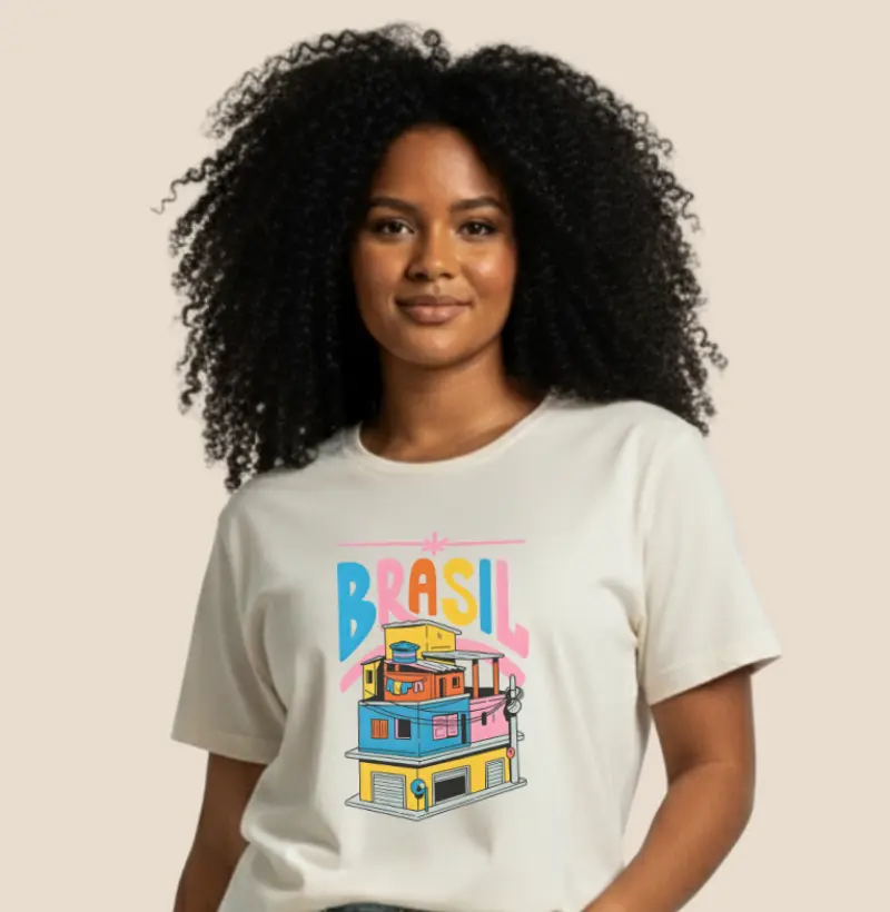 Camisa Brasil na Laje