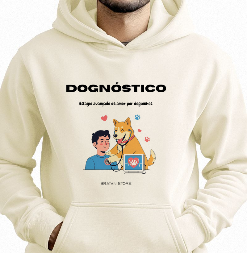 Dognóstico Moletom com Capuz