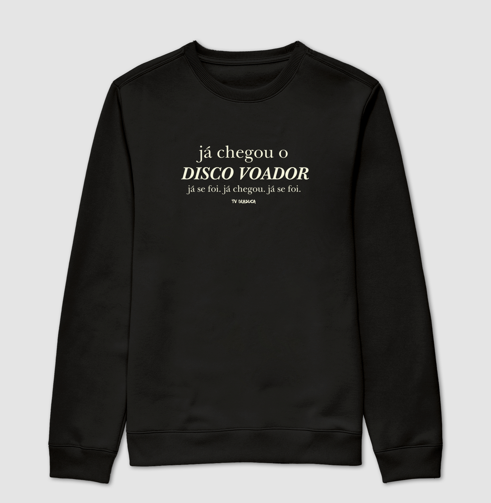 Já chegou o disco voador