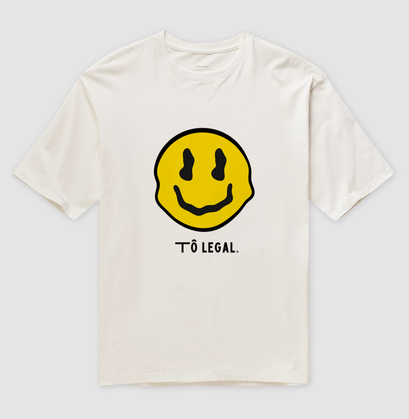 Camiseta Oversized Tô legal 