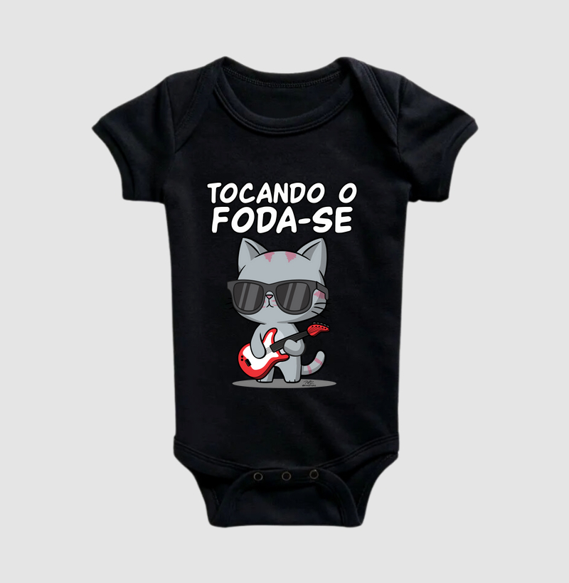 Camiseta Gato Sincero Tocando