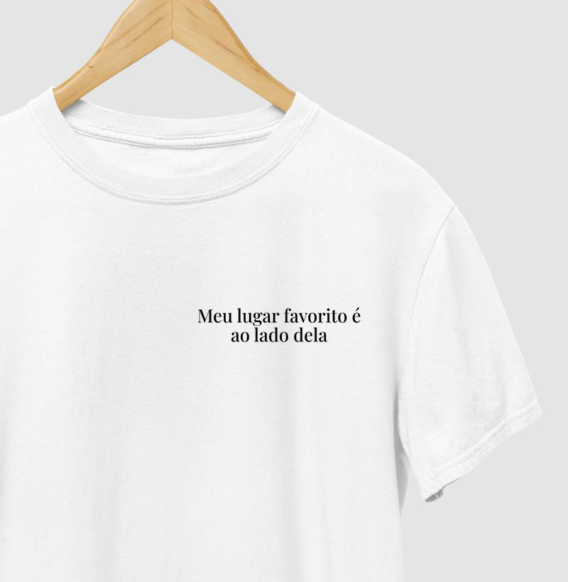 Camiseta - Meu Lugar favorito