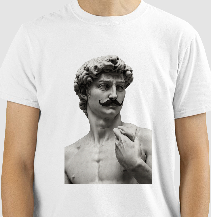 Davi mustache