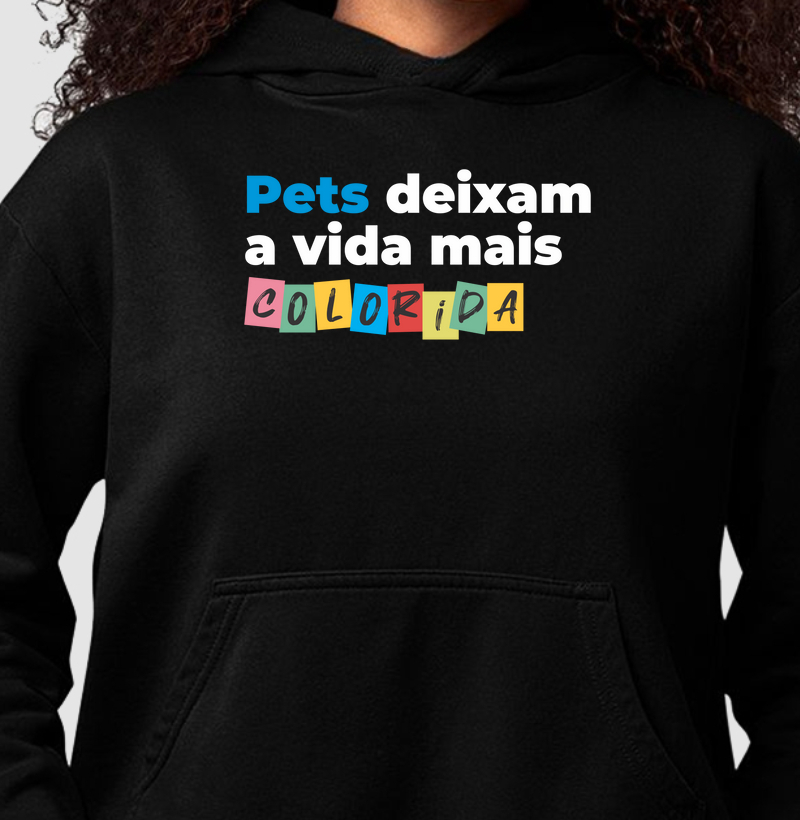 Hoodie Moletom Pets Colorem