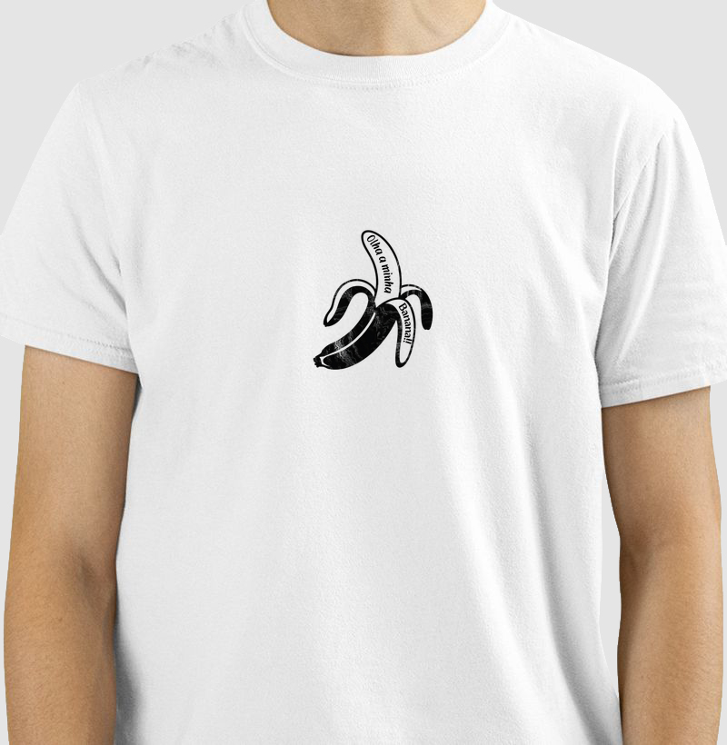 T-shirt Olha minha banana