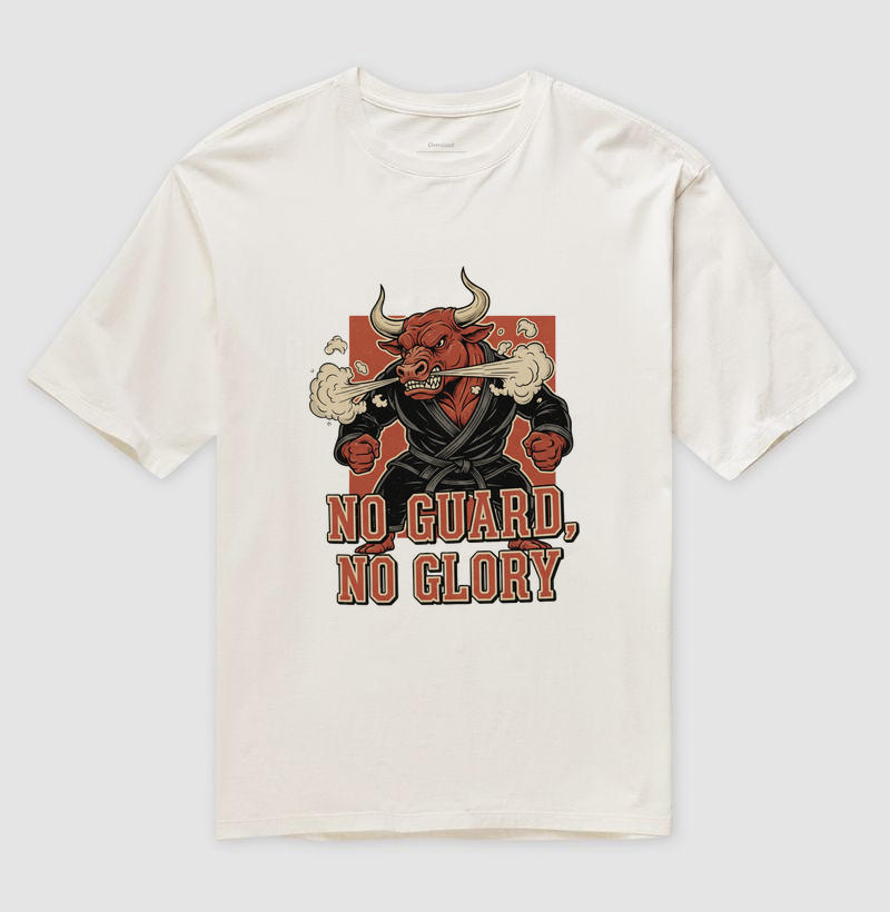 No Guard No Glory - Jiu-Jitsu - Oversized