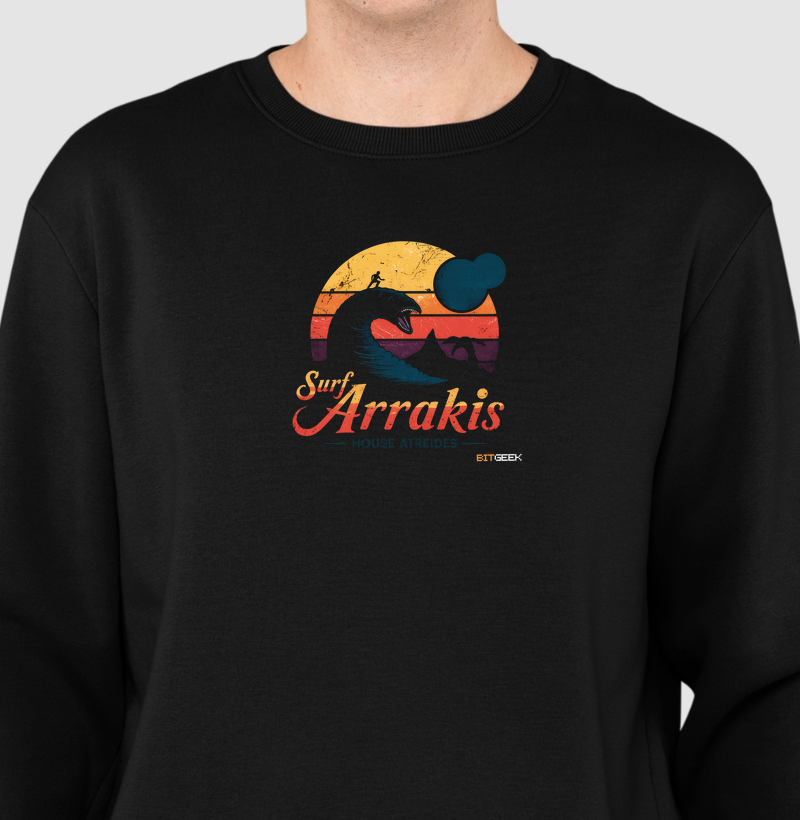 Suéter Moletom Surf Arrakis