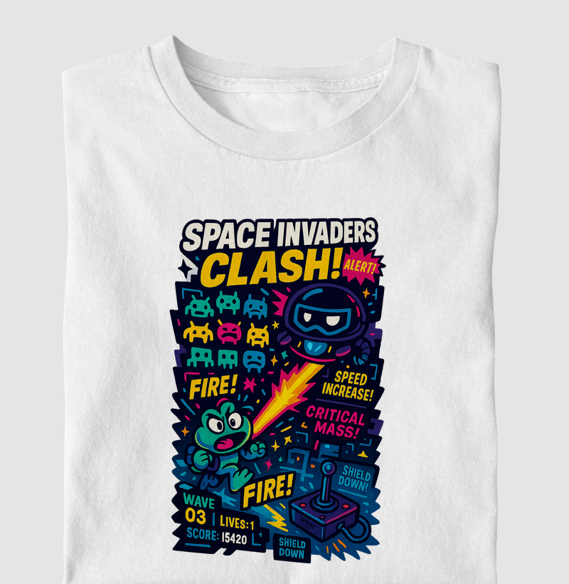 Space Invaders Clash PopAtari Collection