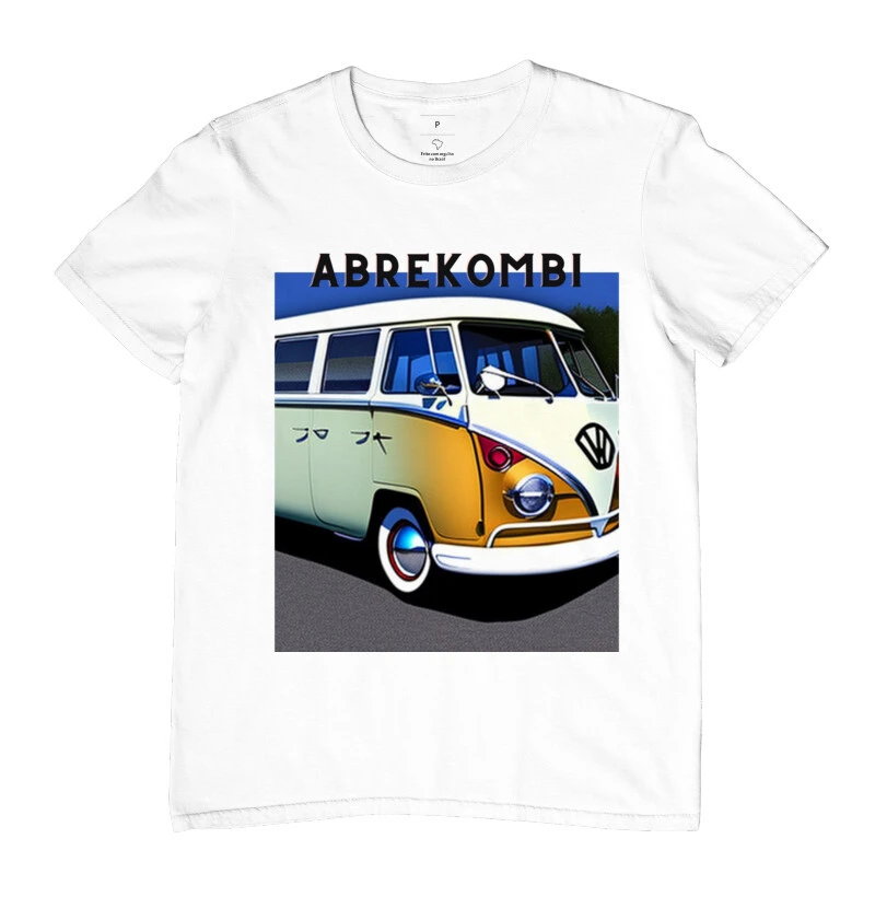 camiseta estampada abrekombi