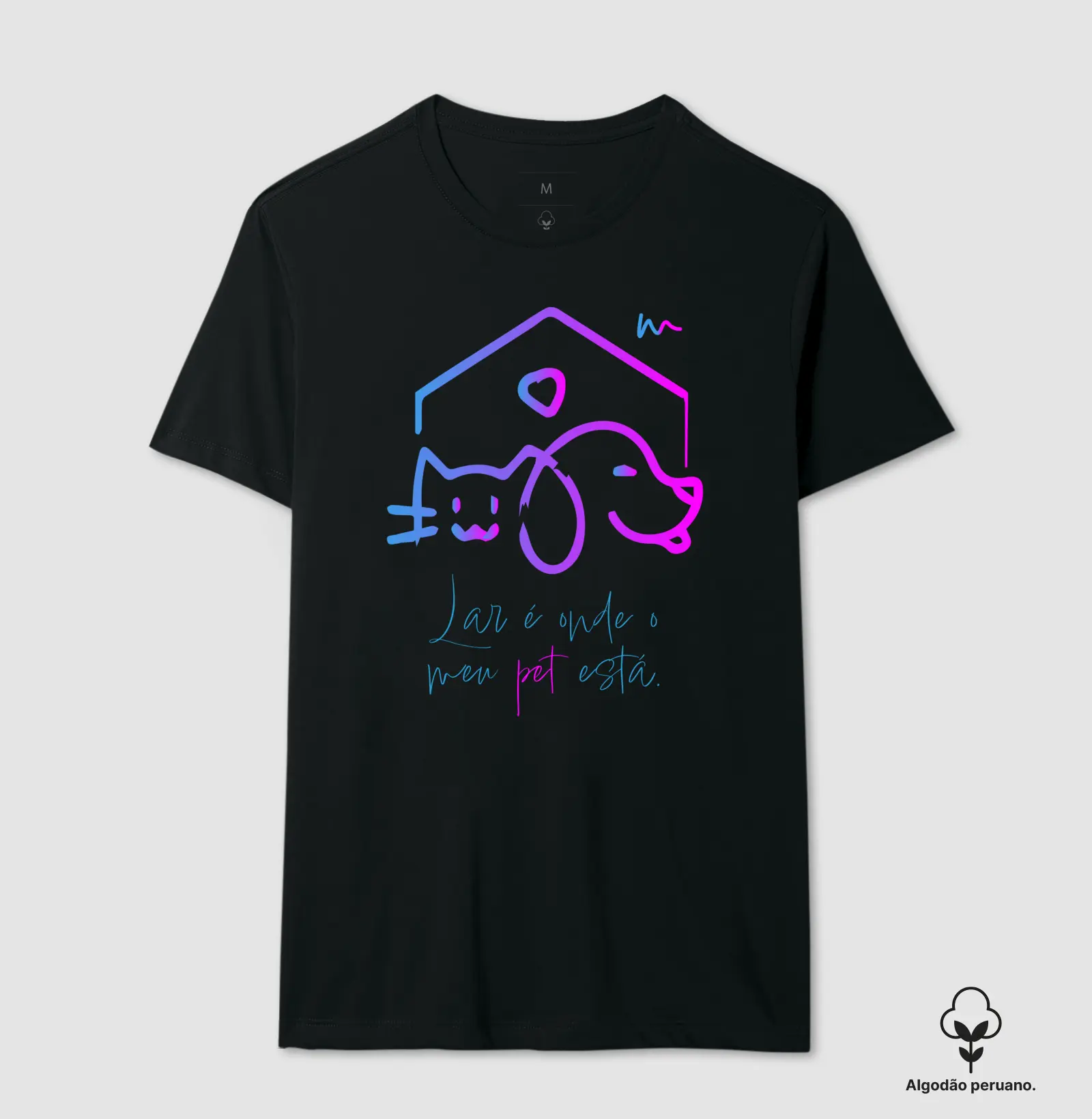 Camiseta e babylook Lar do Pet