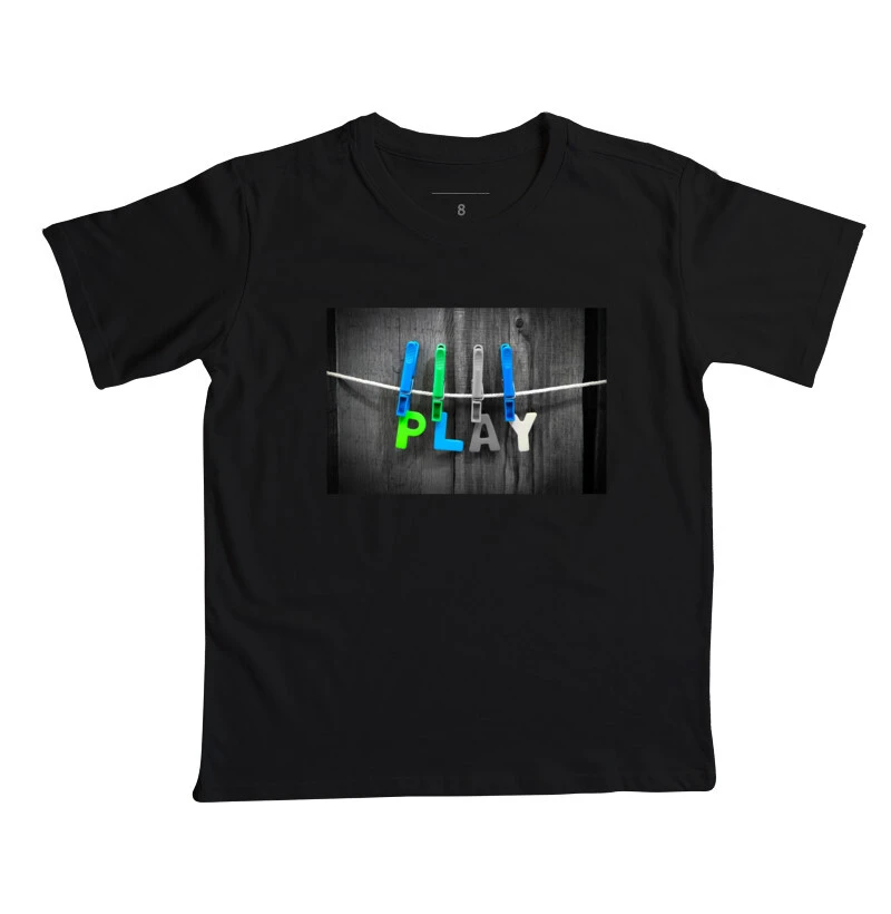 camiseta infantil play